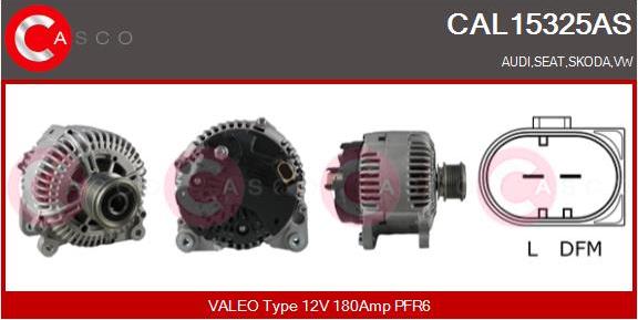 Casco CAL15325AS - Alternator furqanavto.az