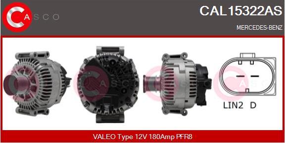 Casco CAL15322AS - Alternator furqanavto.az