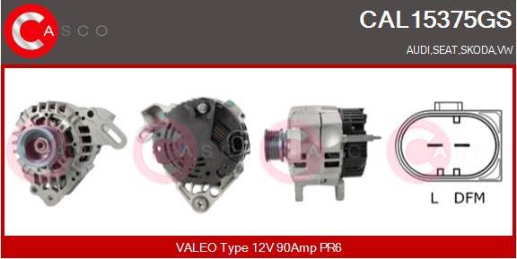 Casco CAL15375GS - Alternator furqanavto.az