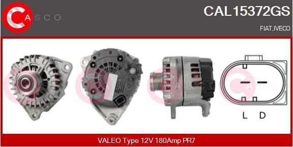 Casco CAL15372GS - Alternator furqanavto.az
