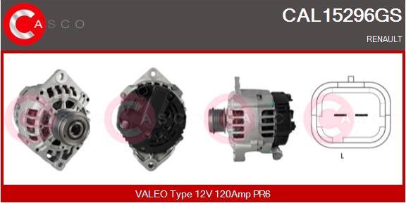 Casco CAL15296GS - Alternator furqanavto.az