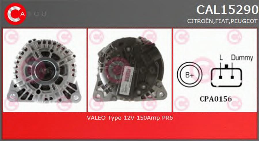 Casco CAL15290 - Alternator furqanavto.az