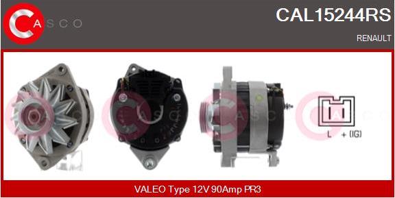 Casco CAL15244RS - Alternator furqanavto.az