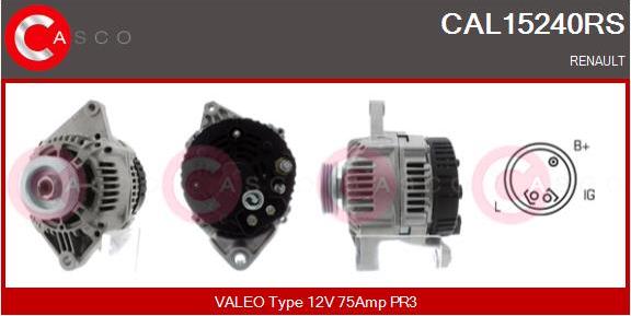 Casco CAL15240RS - Alternator furqanavto.az