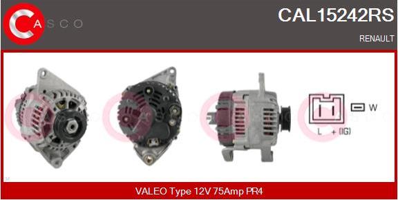 Casco CAL15242RS - Alternator furqanavto.az