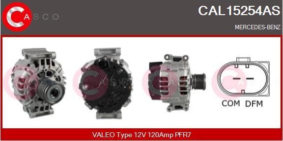 Casco CAL15254AS - Alternator furqanavto.az