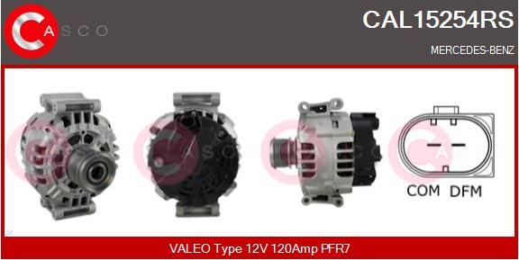 Casco CAL15254RS - Alternator furqanavto.az