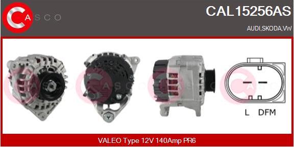 Casco CAL15256AS - Alternator furqanavto.az