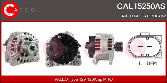 Casco CAL15250AS - Alternator furqanavto.az