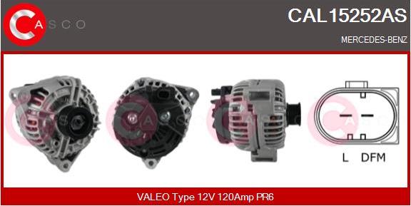 Casco CAL15252AS - Alternator furqanavto.az