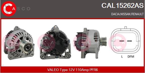 Casco CAL15262AS - Alternator furqanavto.az