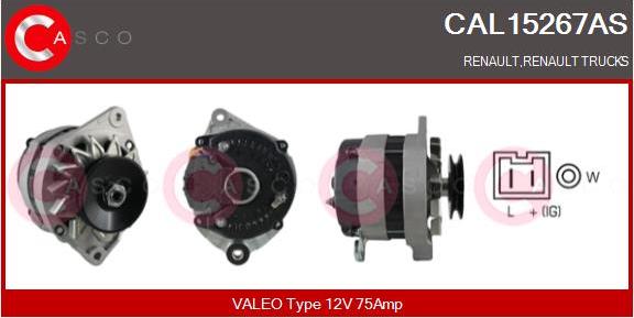 Casco CAL15267AS - Alternator furqanavto.az