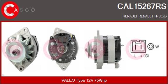 Casco CAL15267RS - Alternator furqanavto.az