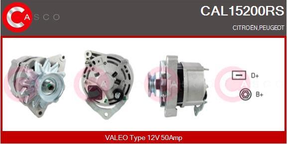 Casco CAL15200RS - Alternator furqanavto.az