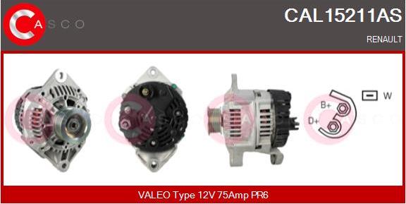 Casco CAL15211AS - Alternator furqanavto.az