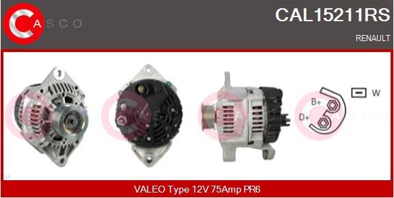 Casco CAL15211RS - Alternator furqanavto.az