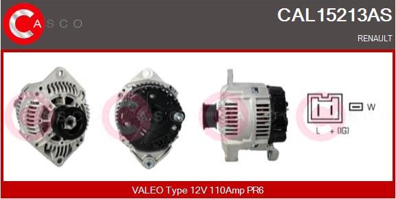 Casco CAL15213AS - Alternator furqanavto.az