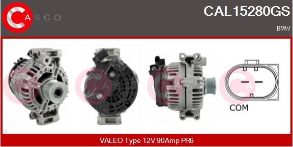 Casco CAL15280GS - Alternator furqanavto.az