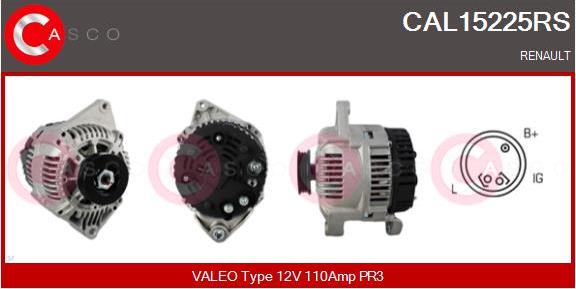 Casco CAL15225RS - Alternator furqanavto.az