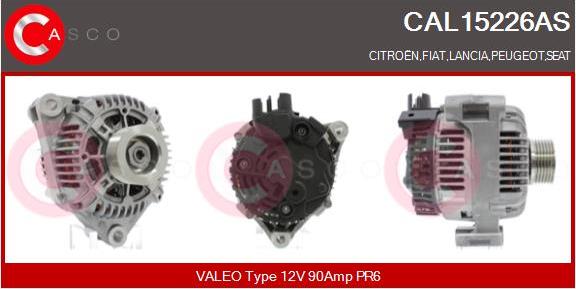 Casco CAL15226AS - Alternator furqanavto.az