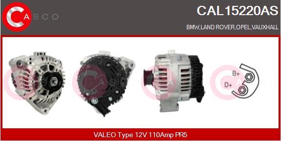 Casco CAL15220AS - Alternator furqanavto.az