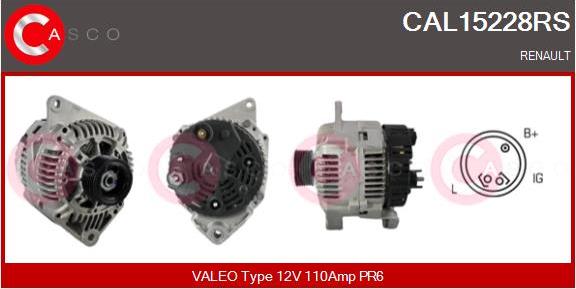 Casco CAL15228RS - Alternator furqanavto.az