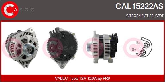 Casco CAL15222AS - Alternator furqanavto.az