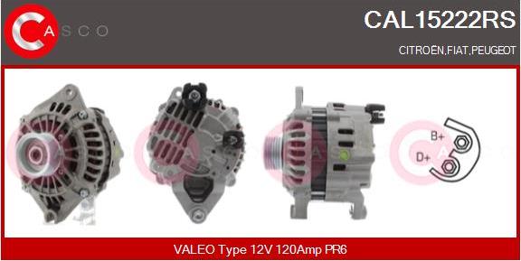 Casco CAL15222RS - Alternator furqanavto.az