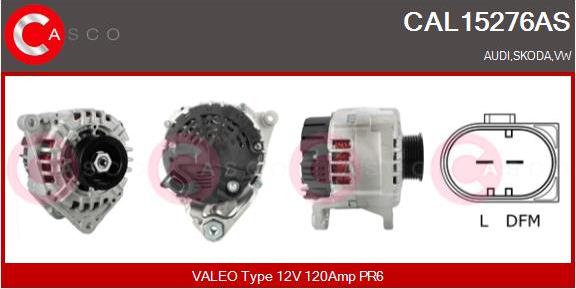 Casco CAL15276AS - Alternator furqanavto.az