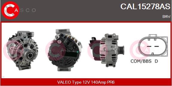 Casco CAL15278AS - Alternator furqanavto.az