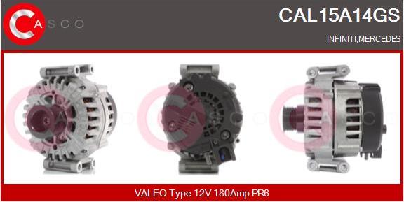 Casco CAL15A14GS - Alternator furqanavto.az