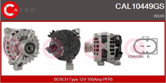 Casco CAL10449GS - Alternator furqanavto.az