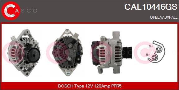 Casco CAL10446GS - Alternator furqanavto.az