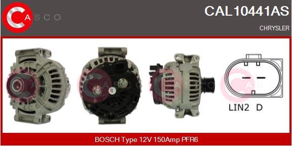 Casco CAL10441AS - Alternator furqanavto.az