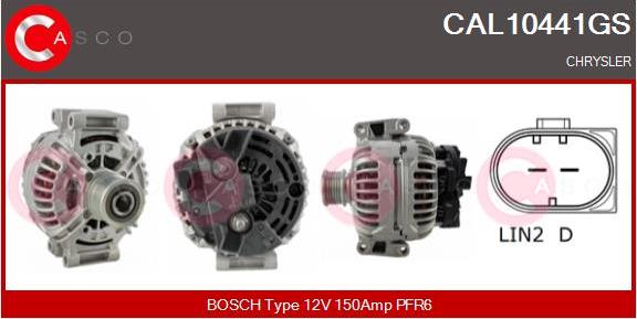 Casco CAL10441GS - Alternator furqanavto.az