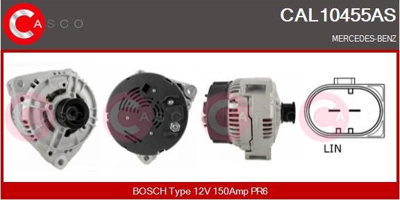 Casco CAL10455AS - Alternator furqanavto.az