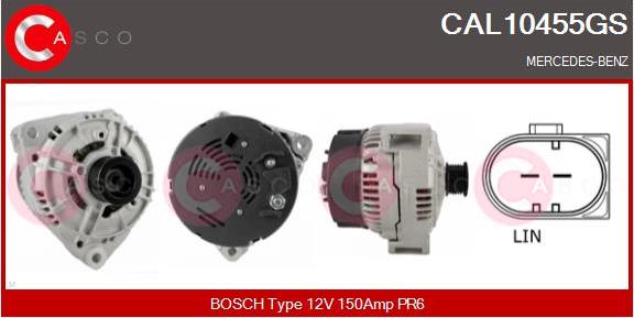 Casco CAL10455GS - Alternator furqanavto.az