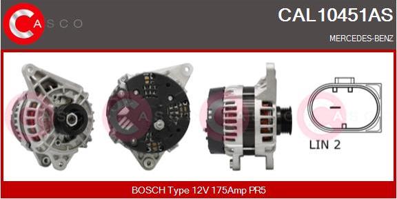 Casco CAL10451AS - Alternator furqanavto.az