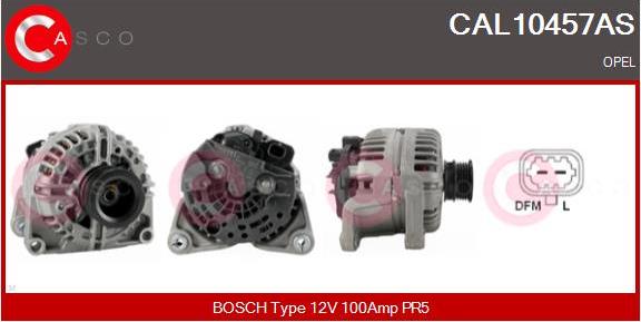 Casco CAL10457AS - Alternator furqanavto.az