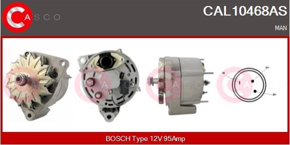 Casco CAL10468AS - Alternator furqanavto.az