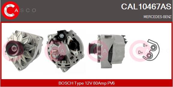 Casco CAL10467AS - Alternator furqanavto.az