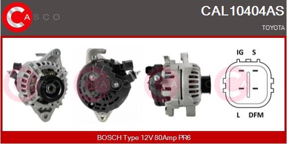 Casco CAL10404AS - Alternator furqanavto.az