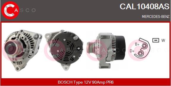 Casco CAL10408AS - Alternator furqanavto.az