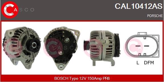 Casco CAL10412AS - Alternator furqanavto.az