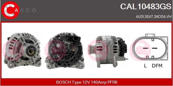 Casco CAL10483GS - Alternator furqanavto.az