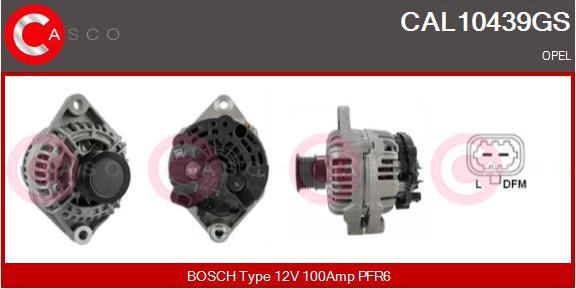 Casco CAL10439GS - Alternator furqanavto.az