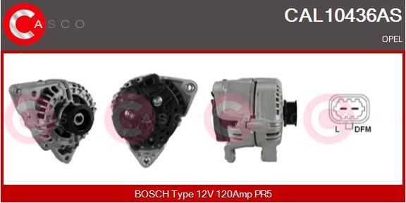 Casco CAL10436AS - Alternator furqanavto.az