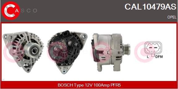 Casco CAL10479AS - Alternator furqanavto.az