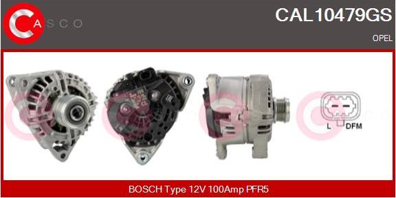 Casco CAL10479GS - Alternator furqanavto.az