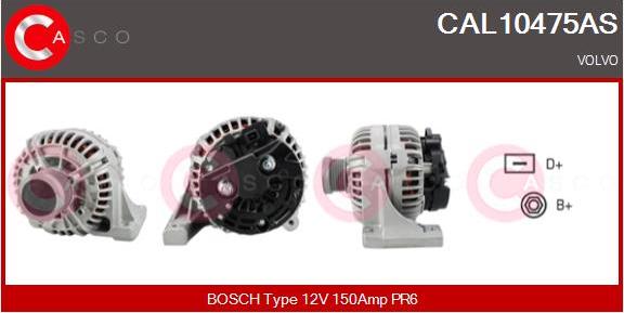 Casco CAL10475AS - Alternator furqanavto.az